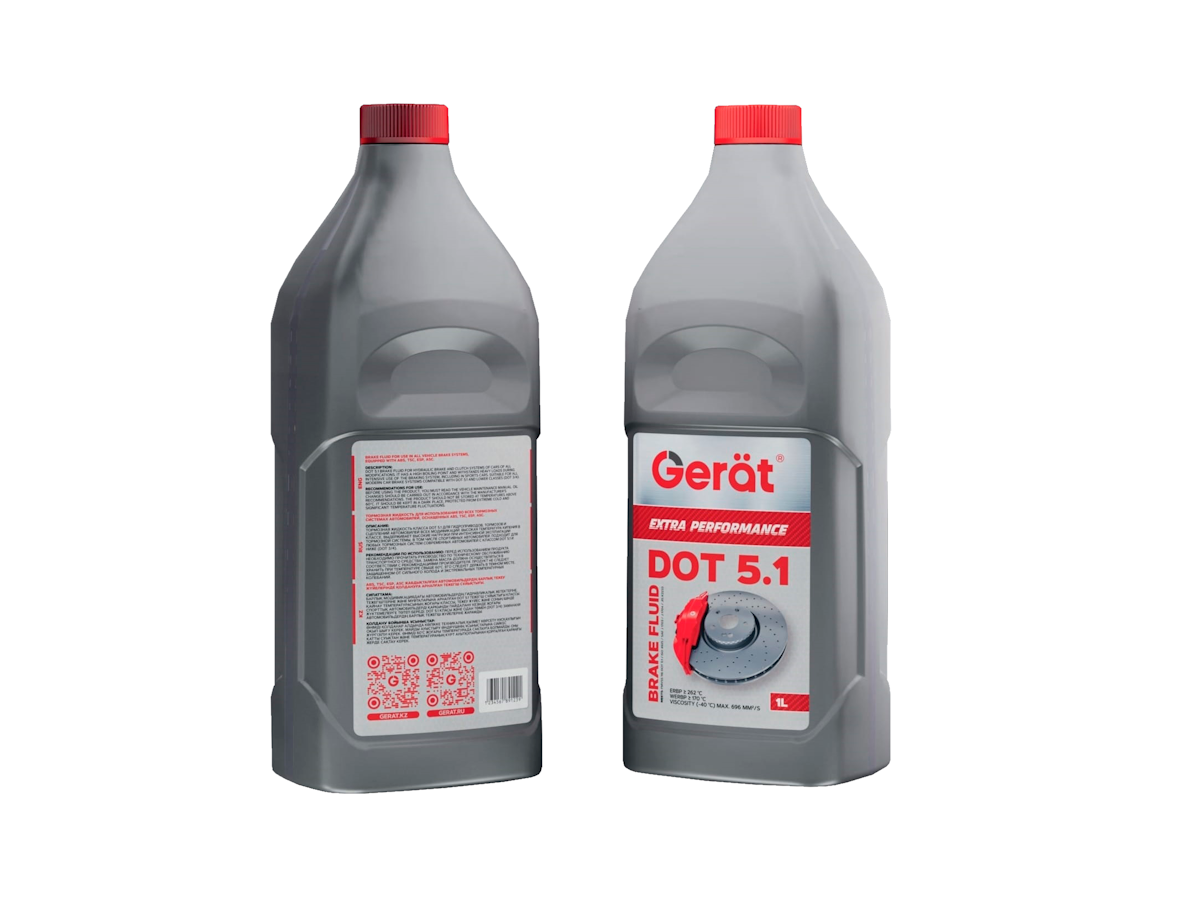 Тормозная жидкость Gerat GBF511 Performance DOT 5.1