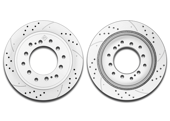Тормозной диск Gerat DSK-R024P (задний) Platinum