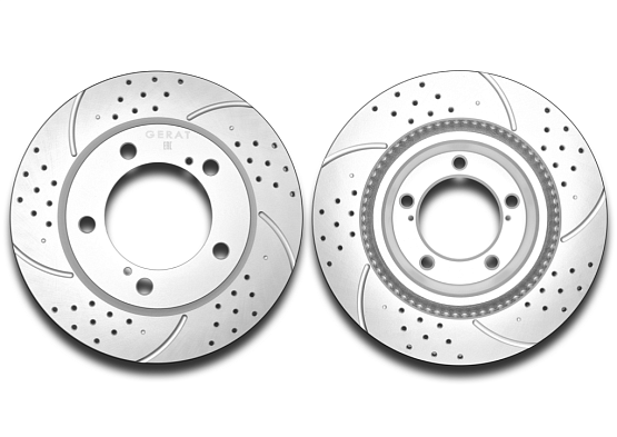 Тормозной диск Gerat DSK-F025P (передний) Platinum